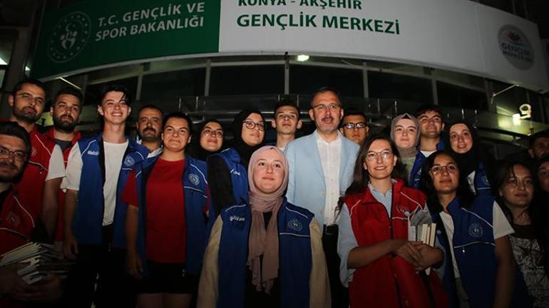 Bakan Kasapoğlu Akşehir’de incelemelerde bulundu