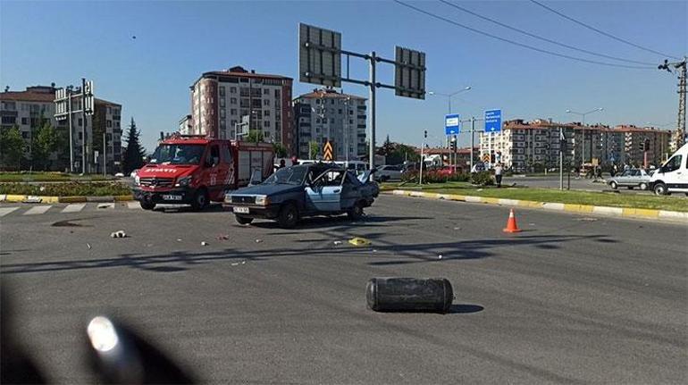 Freni boşalan vinç dehşet saçtı: 2 ölü, 1 yaralı