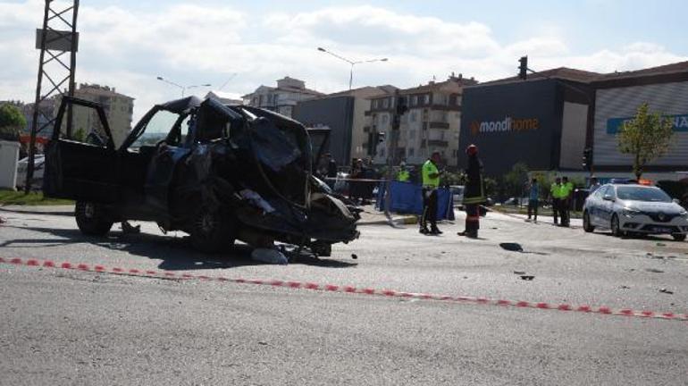 Freni boşalan vinç dehşet saçtı: 2 ölü, 1 yaralı