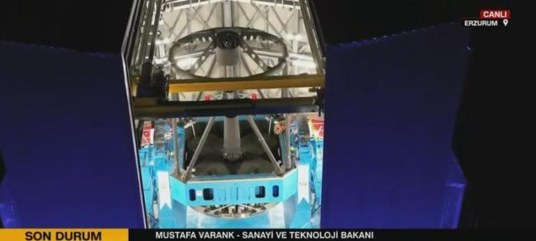 Avrupanın en büyük teleskobu Erzurumda Bakan Varank nedenini açıkladı