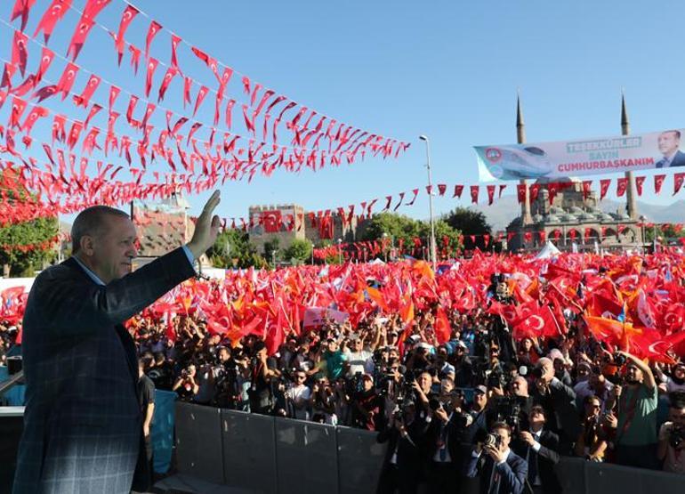 Cumhurbaşkanı Erdoğan Kayseride açıkladı 54 milyar liralık müjde