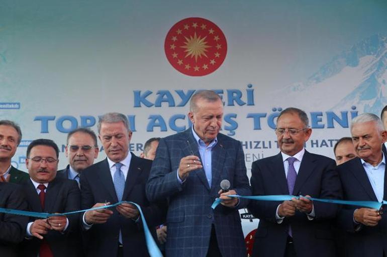 Cumhurbaşkanı Erdoğan Kayseride açıkladı 54 milyar liralık müjde