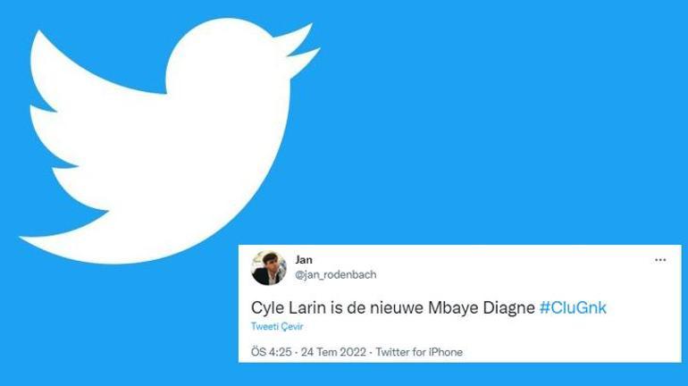 Cyle Larine Belçikada ateş püskürdüler Yeni Mbaye Diagne