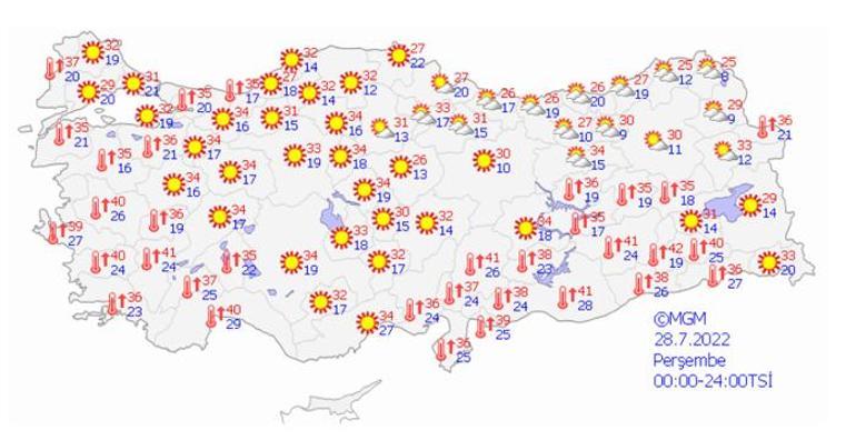 Meteoroloji yeni raporu yayımladı Hafta ortasında değişiyor