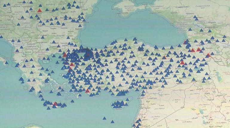 Kandillide deprem ve tsunami nöbeti 38 mesaj yayınlandı