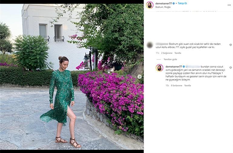 Demet Şener takipçilerine cevap verdi Naiflik her yazılanı kabul etmek değildir