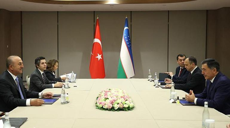 Bakan Çavuşoğlu, Özbekistan Dışişleri Bakanı Norov ile görüştü