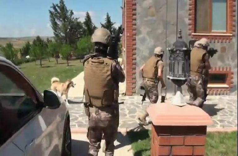 Türk ve Bulgar polisinden çiftlik evine uyuşturucu baskını