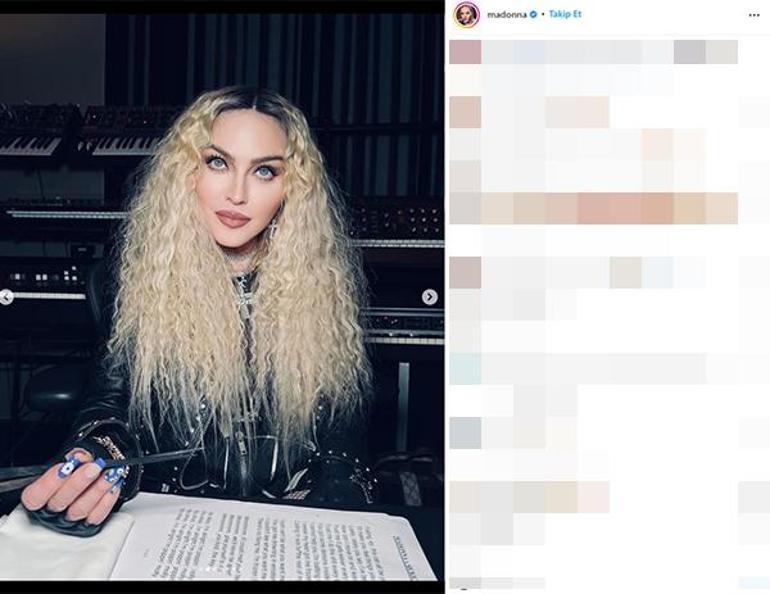 Madonna: Benim hikayemi benden başka kimse anlatmayacak