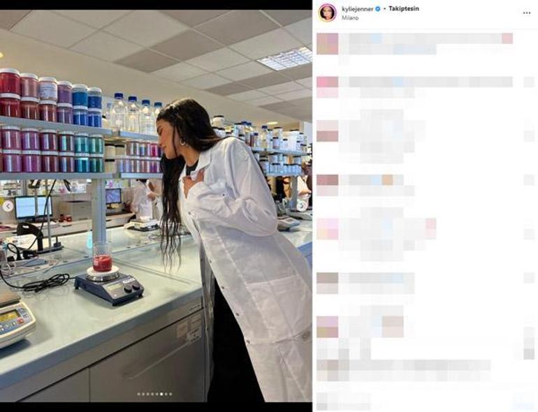 Kylie Jenner laboratuvar kurallarına uymadı Makyaj malzemelerinin içinde saç bulacağım