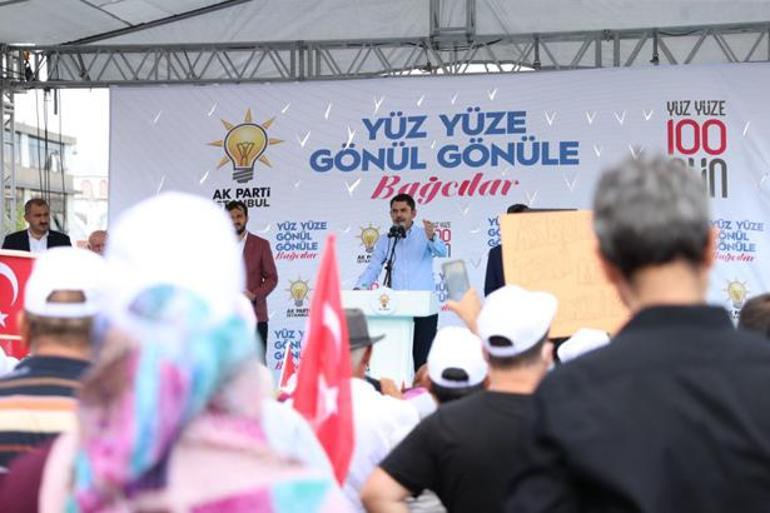 Bakan Kurum: İstanbulun 25 yıldaki tüm kazanımları hoyratça harcanıyor
