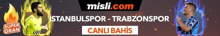 İstanbulspor-Trabzonspor maçı canlı bahis seçeneğiyle Misli.comda