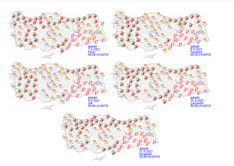 Meteoroloji ve Valilikten peş peşe kuvvetli yağış uyarısı