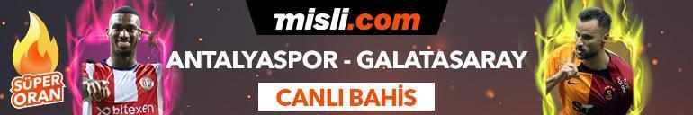 Antalyaspor-Galatasaray maçı canlı bahis seçeneğiyle Misli.comda
