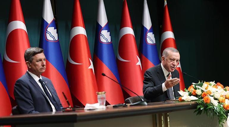 Slovenya ile önemli anlaşmalar imzalandı Erdoğan: Dayanışmamız daha da güçlenecek