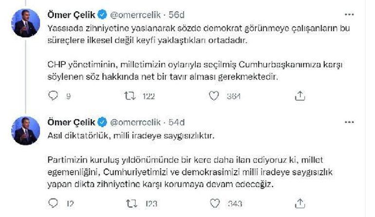 Çelik: Asıl diktatörlük, milli iradeye saygısızlıktır