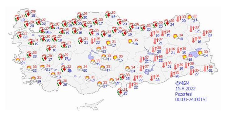 İstanbul ve Ankara valiliklerinden yağış uyarısı