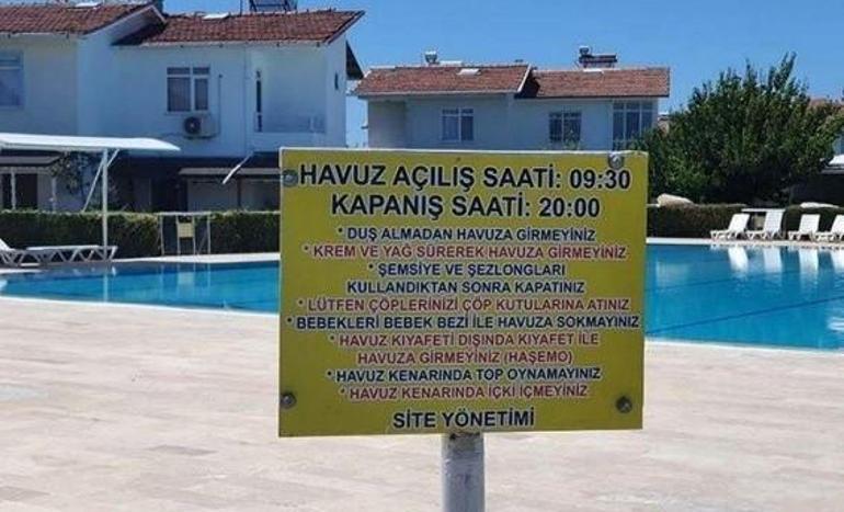 Haşema ile havuza girmek isteyen kadını engelleyenler hapis cezası ile yargılanacak