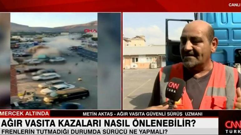Ağır vasıta kazaları nasıl önlenebilir Uzman isim CNN Türke açıkladı