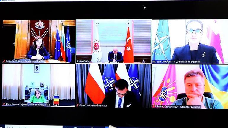Milli Savunma Bakan Yardımcısı Karaosmanoğlu, 5 ülkenin savunma bakan yardımcılarıyla toplantı yaptı