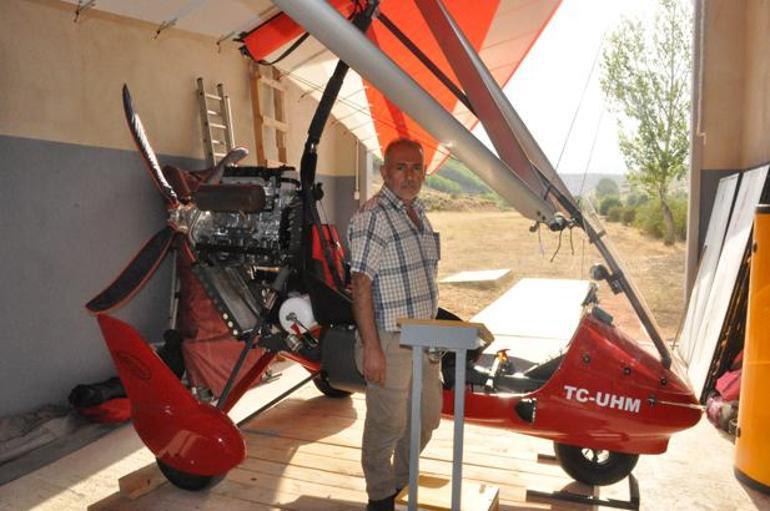 1 milyon lira para harcadı Köye mini havaalanı kurdu; hava aracıyla uçuş izni bekliyor