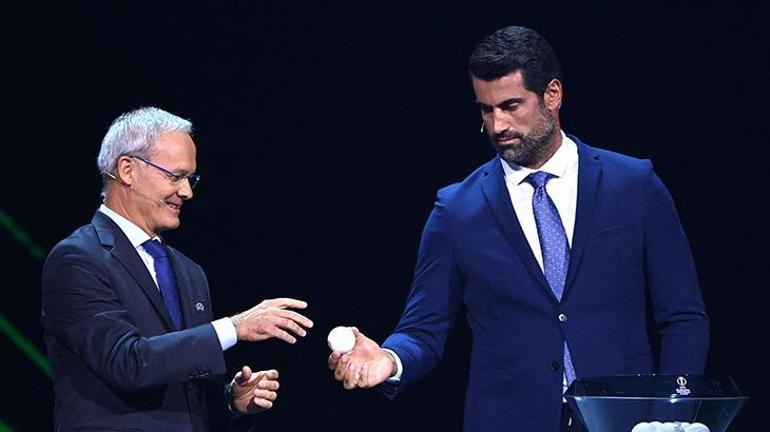 UEFA Avrupa Konferans Ligi kura çekiminde güldüren anlar Volkan Demirel damgası