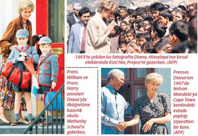 Hiç unutulmadı Prenses Diananın 25 yıllık mirası