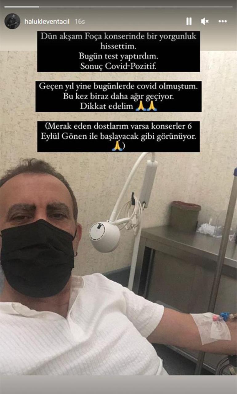 Haluk Levent ikinci kez koronavirüse yakalandı