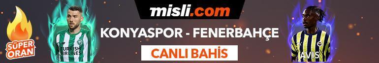 Konyaspor-Fenerbahçe maçı canlı bahis seçeneğiyle Misli.comda