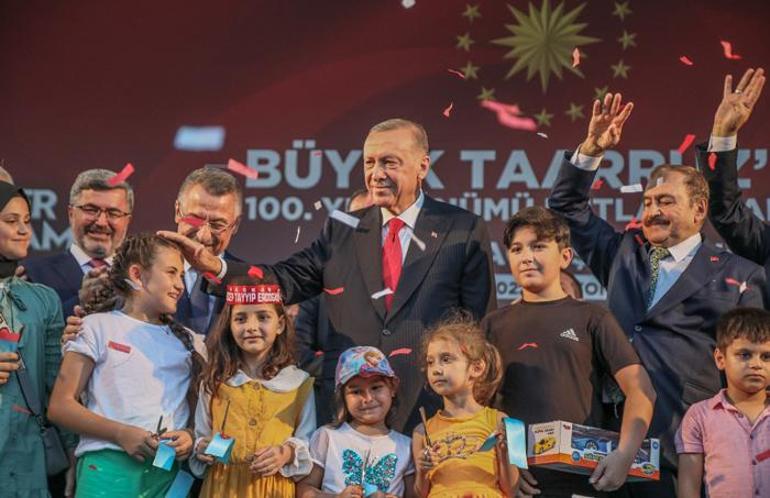 Erdoğandan 2023 mesajı: Bizim için yeniden bir zafer yılı olacak