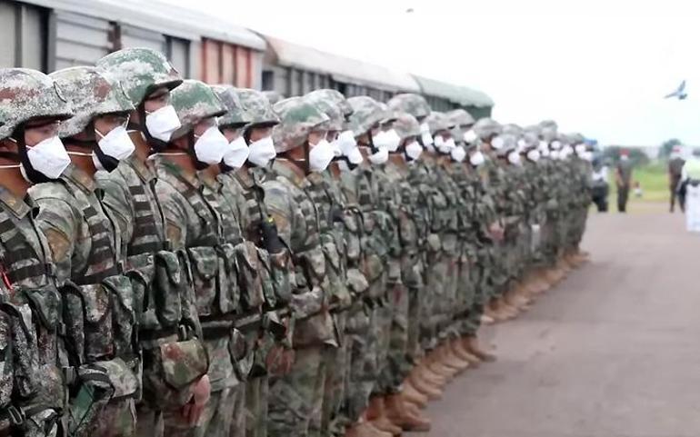 Çin ordusu Rusyada