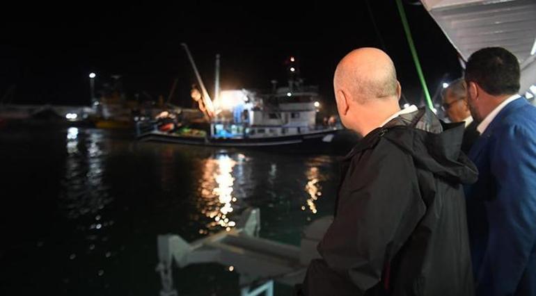 Bakan Karaismailoğlu balıkçılık sezonu açılışına katıldı