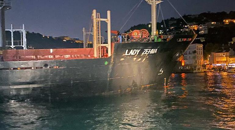 Bebek sahilinde karaya oturan gemi kurtarıldı: İstanbul Boğazı gemi trafiğine açıldı
