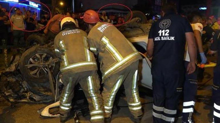 Bursada makas atan sürücü dehşet saçtı Yaralılar var...