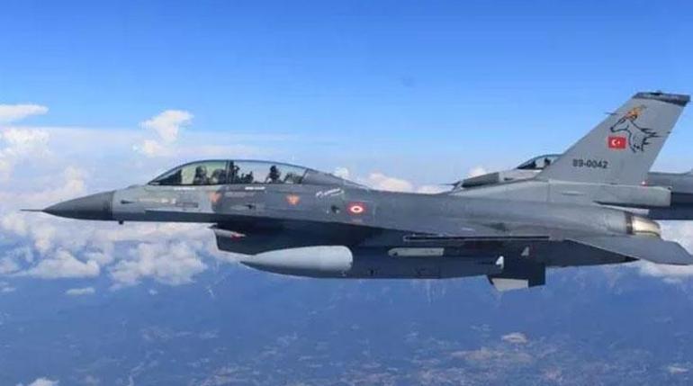 Bakan Akardan F-16 ile Egede gövde gösterisi