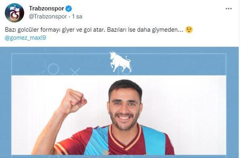 Trabzonspordan Fenerbahçeye Maxi Gomez göndermesi