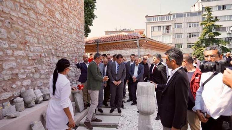 Yeniden yapılan Haydarhane Camii ibadete açıldı