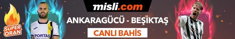 Ankaragücü - Beşiktaş maçı Tek Maç, Süper Oran ve Canlı Bahis seçenekleriyle Misli.com’da