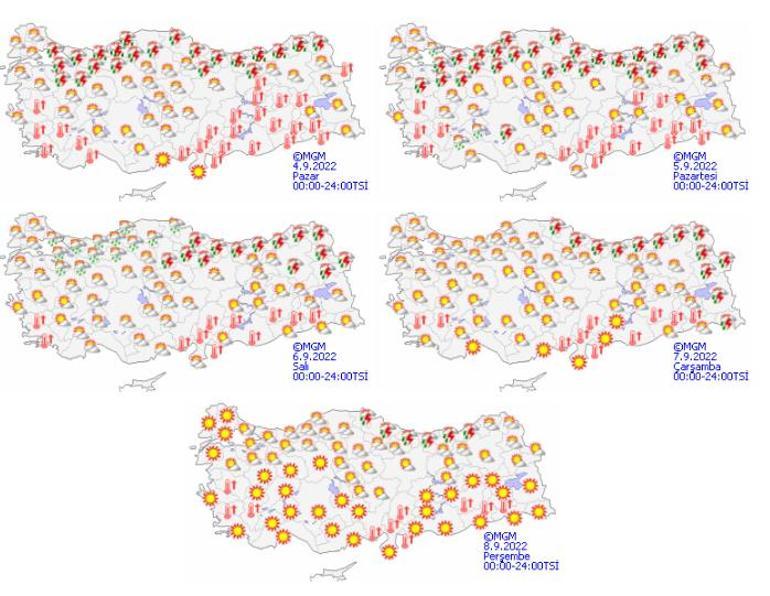 Meteoroloji ve AFADdan flaş uyarı Turuncu alarm verildi