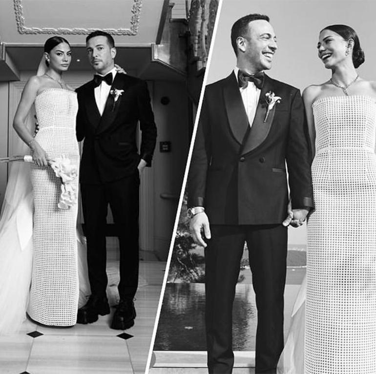 Oğuzhan Koçun damat pozuna Demet Özdemirden yorum