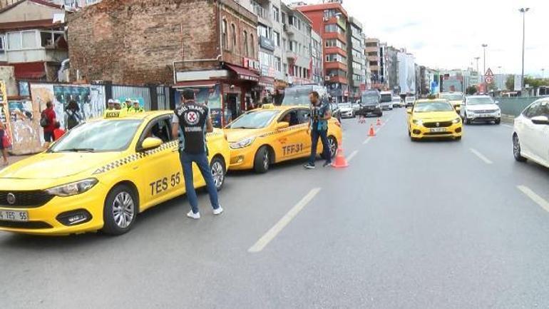 Kadıköy’de taksi denetimi