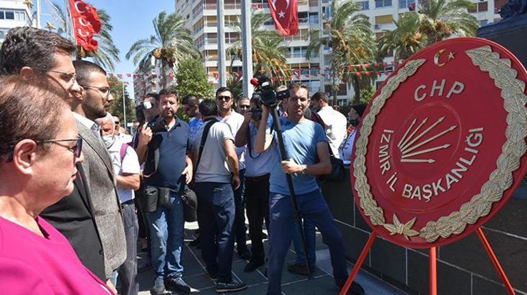 CHPden 9 Eylül töreni