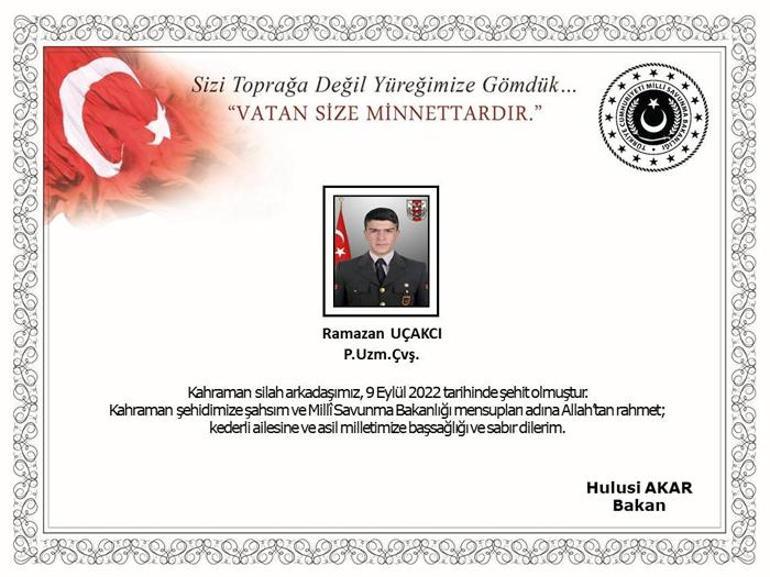 Zeytin Dalı Harekatı bölgesinde yaralanan asker şehit oldu