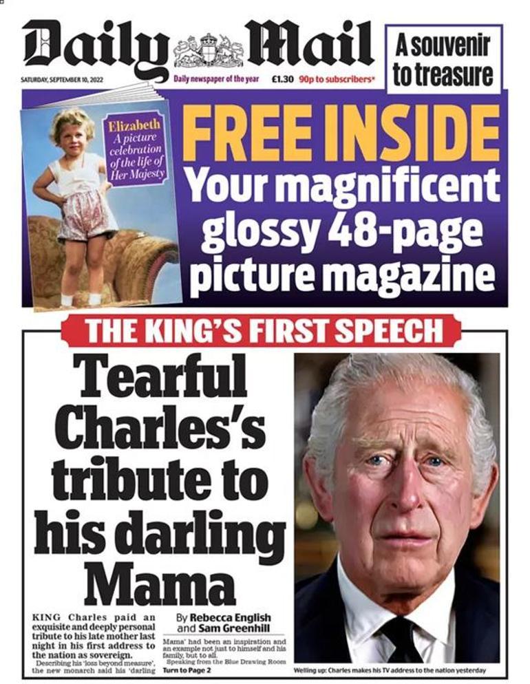 İngilterede tarihi an Charles resmen Kral... Kraliçenin cenaze töreninin tarihi belli oldu