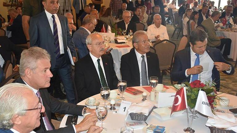 Kemal Kılıçdaroğlu, İzmirde iş insanlarıyla buluştu