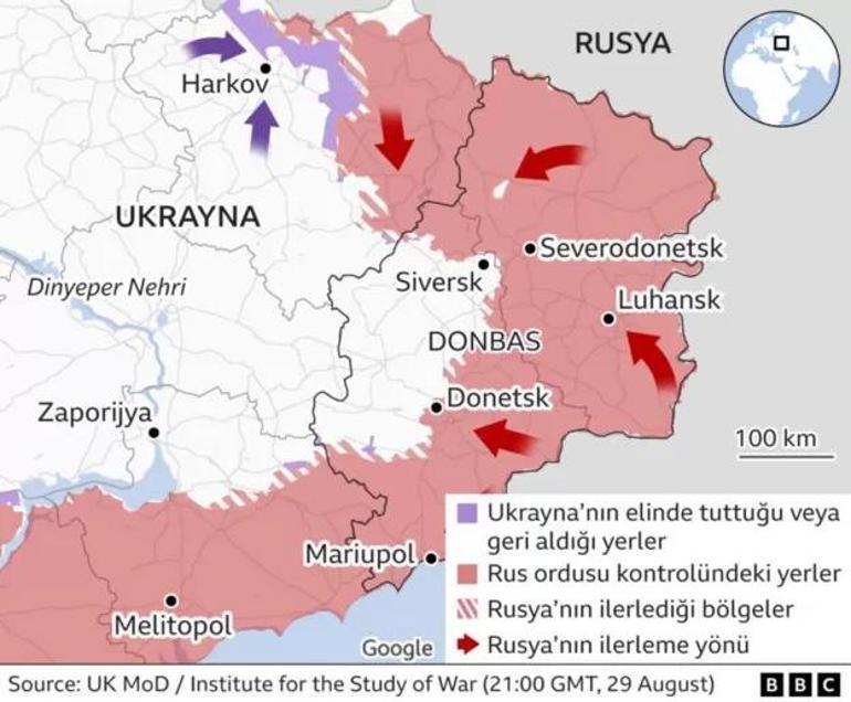 Ukrayna birlikleri Kupyanska girdi