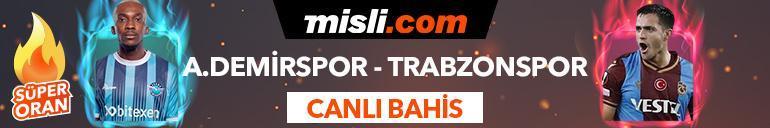 Adana Demirspor - Trabzonspor maçı Tek Maç, Süper Oran ve Canlı Bahis seçenekleriyle Misli.com’da