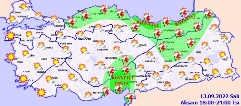 Bugün hava durumu nasıl olacak Meteorolojiden şiddetli yağış uyarısı İstanbul-İzmir-Ankara hava durumu raporu...