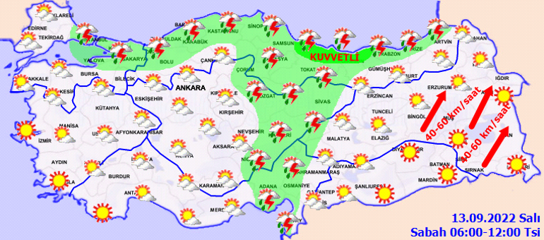 Bugün hava durumu nasıl olacak Meteorolojiden şiddetli yağış uyarısı İstanbul-İzmir-Ankara hava durumu raporu...