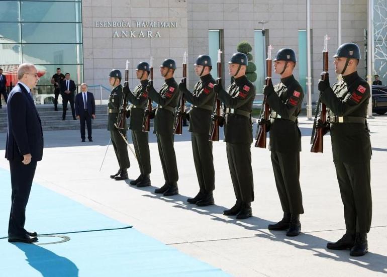 Cumhurbaşkanı Erdoğan Özbekistan’a gitti